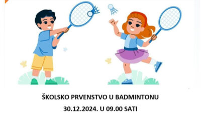 NATJECANJE U BADMINTONU