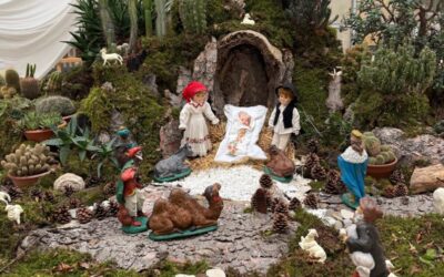 Tradicijske božićne jaslice – djelić svetosti u atriju naše škole