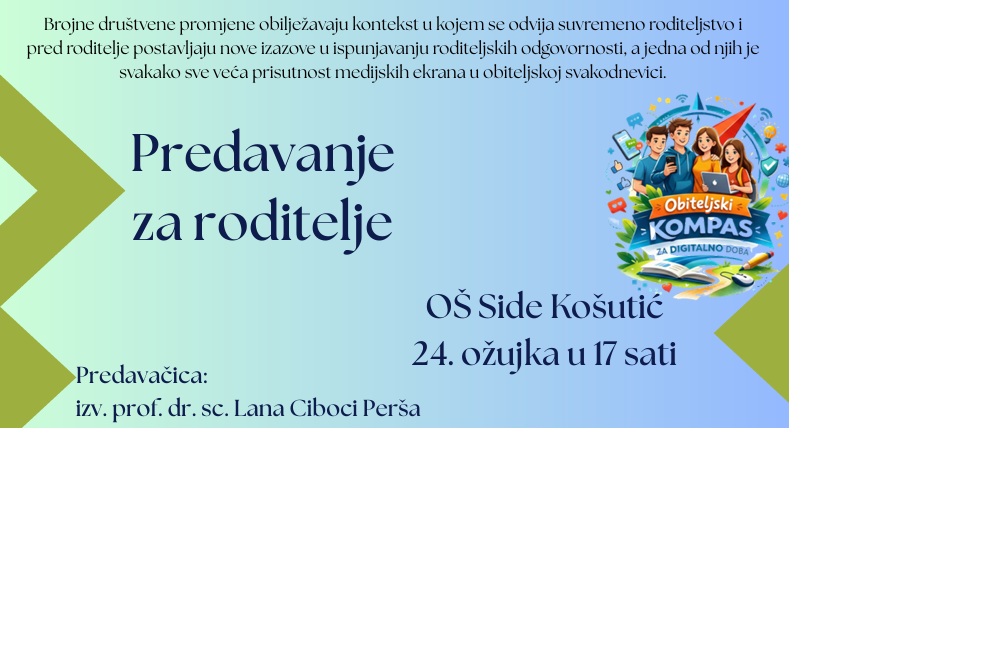 Obiteljski kompas za digitalno doba