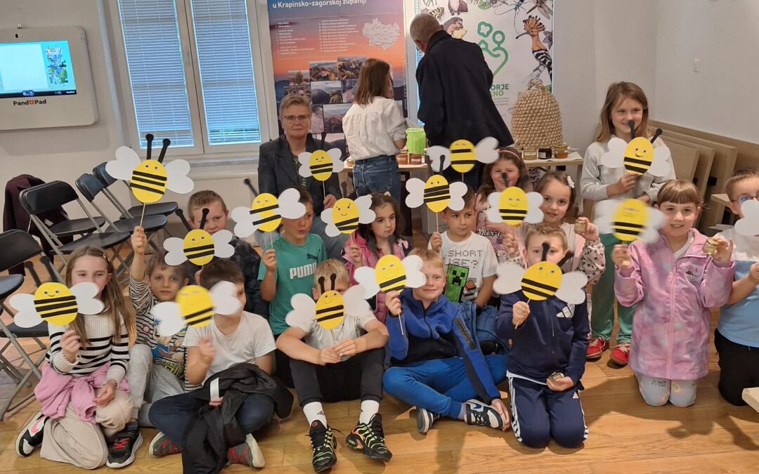 Marljive pčelice u Centru za prirodu